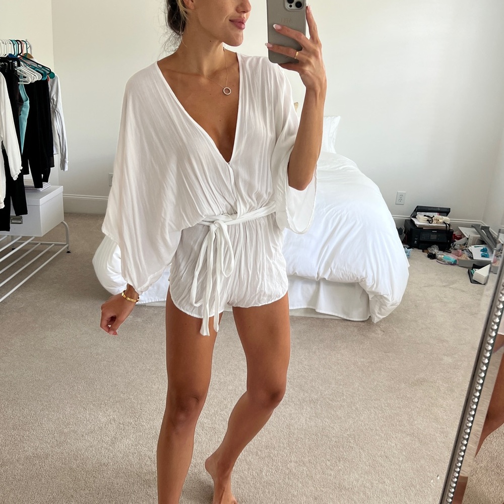 INDAH White Romper